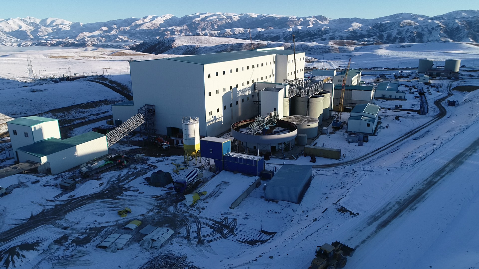 Launch of Talas Gold Ore Plant, Jerooy Mine